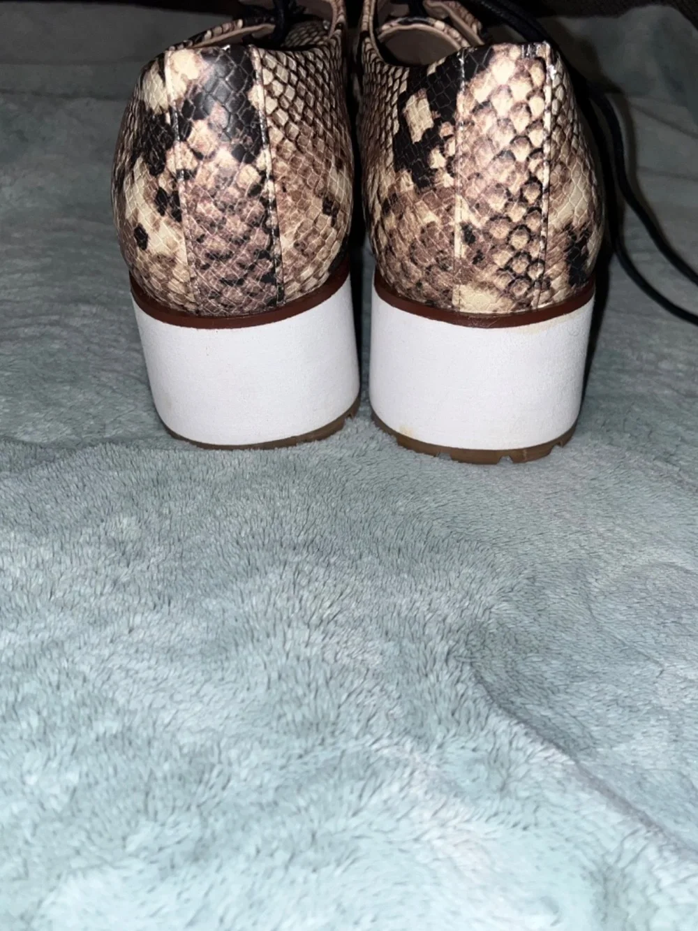 ALDO Genuine Leather Platform Shoes